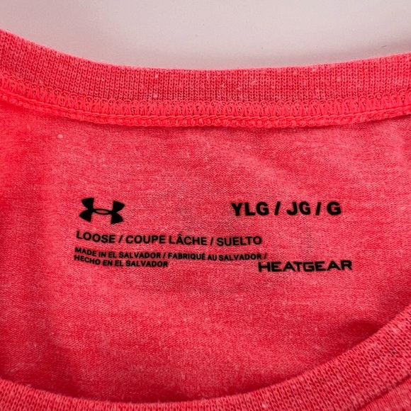 girls Under Armour short sleeve athletic shirt - Picture 3 of 6